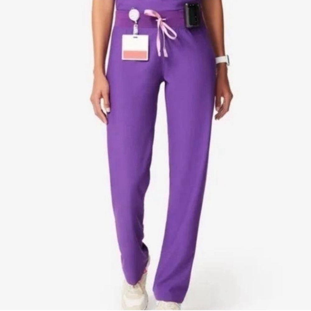 Figs Women's Straight Leg Pants - Purple